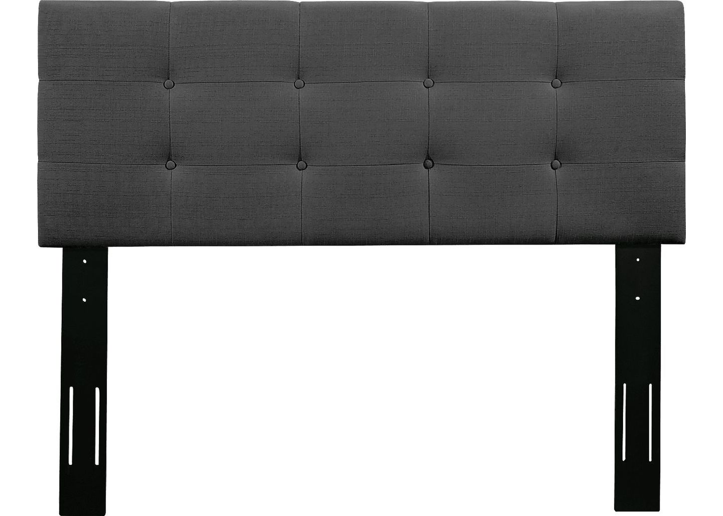 Rooms To Go Criswell Dark Gray Twin Upholstered Headboard